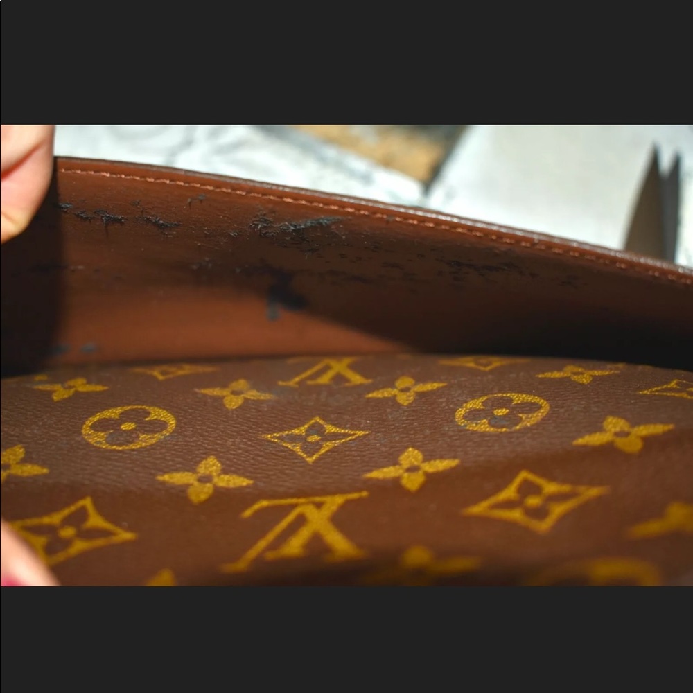 AUTHENTIC LOUIS VUITTON CLUTCH VINTAGE - Picture 11 of 11